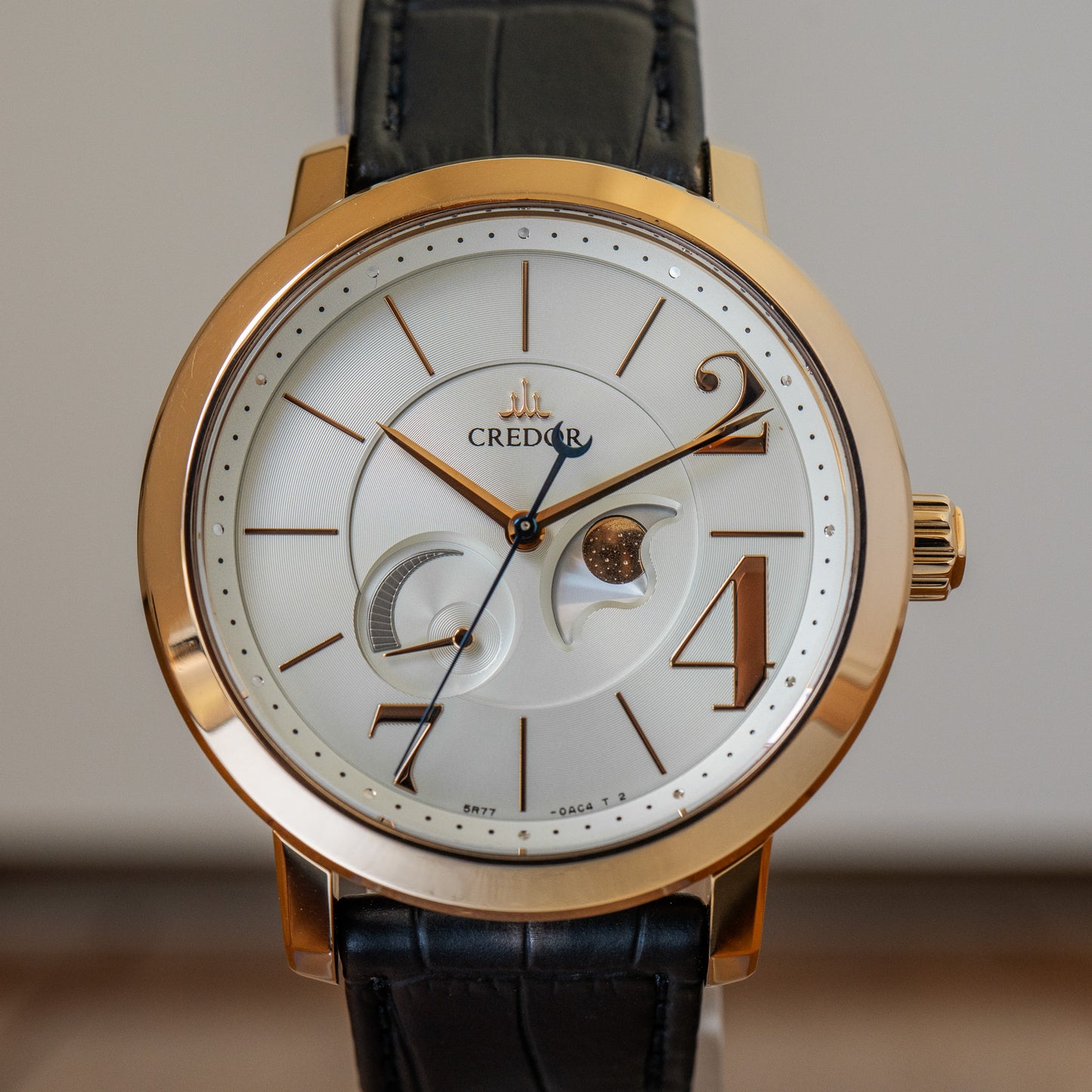 Credor 18k Moonphase GBLL998 Spring Drive