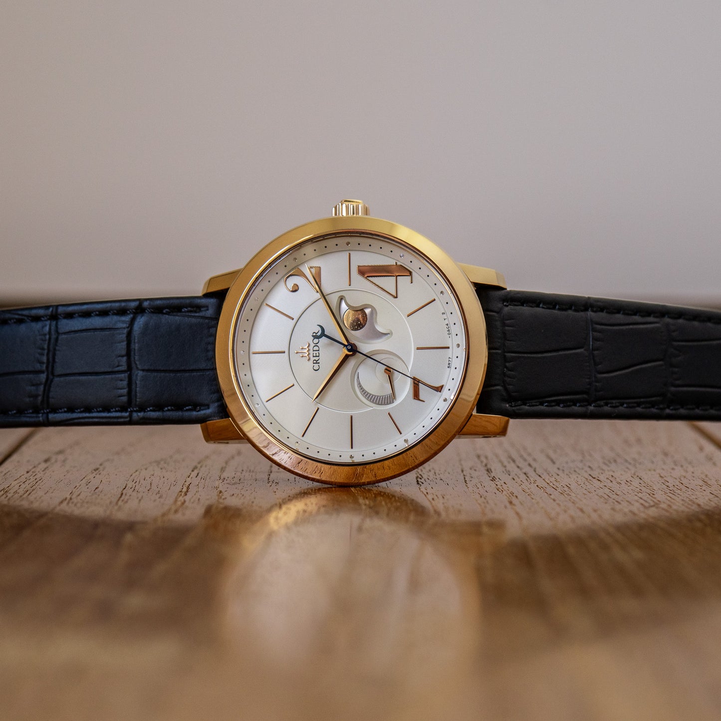 Credor 18k Moonphase GBLL998 Spring Drive