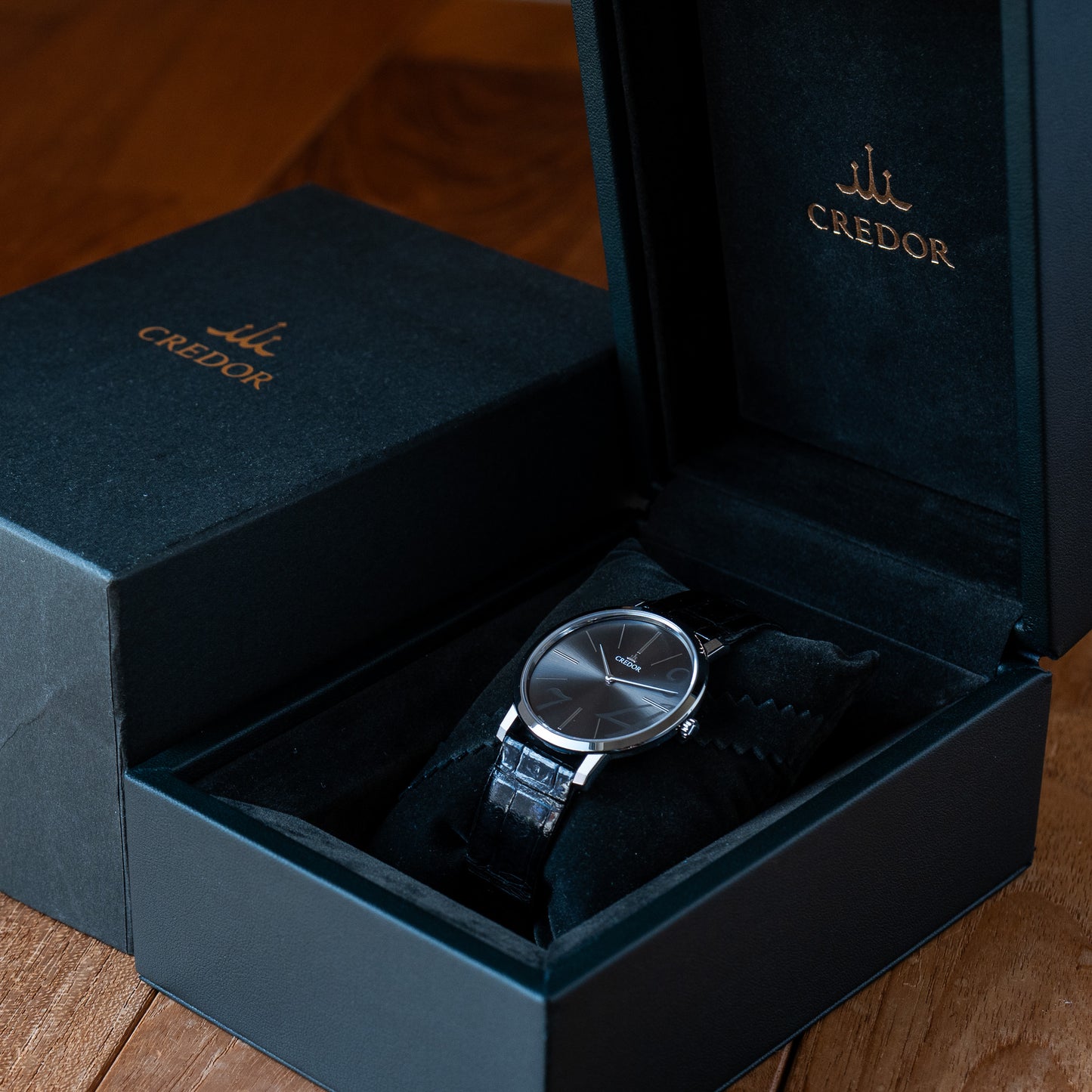 Credor “Charcoal" GCAQ997 / 6870-00E0