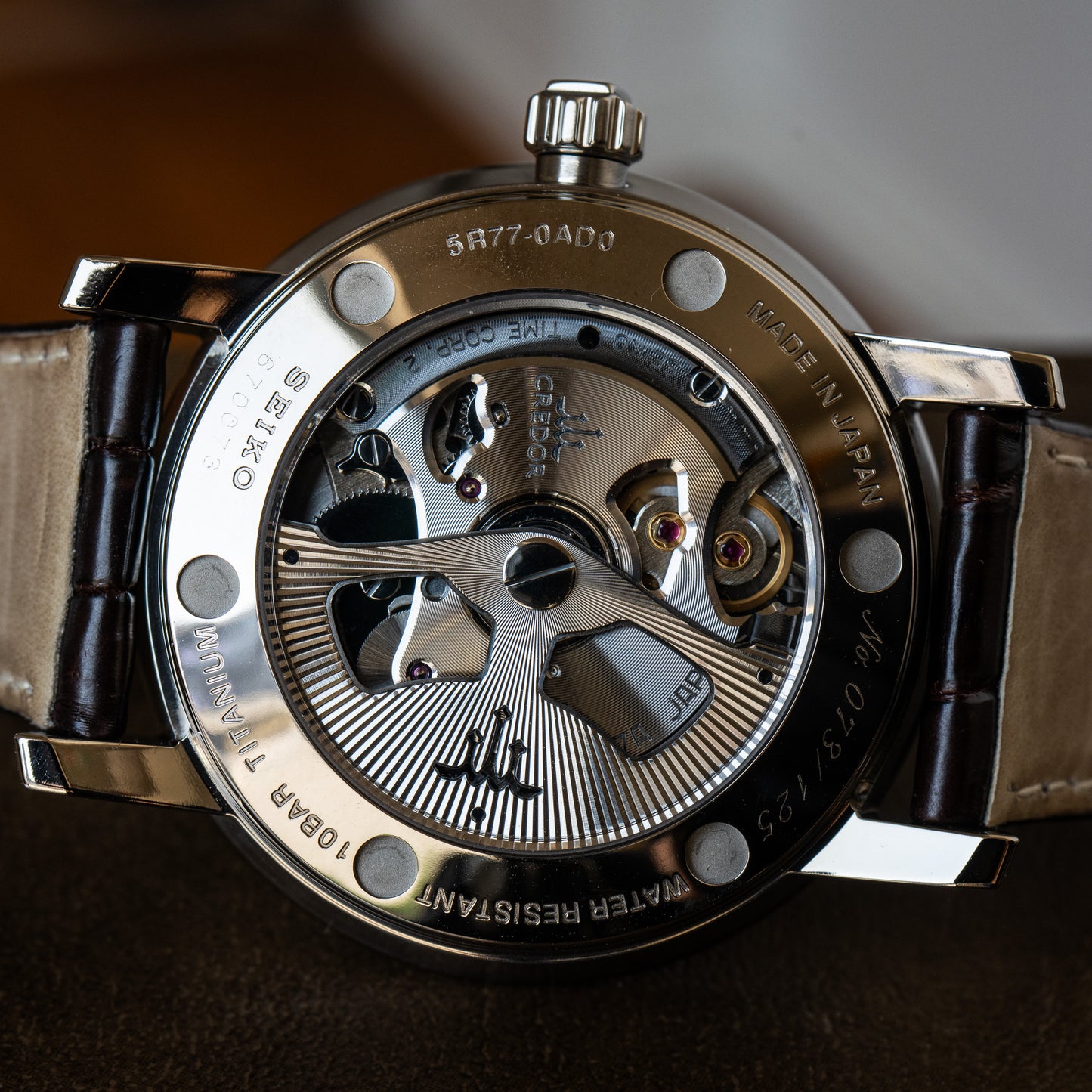Credor “Daimaru” GCLL993 Titanium Spring Drive
