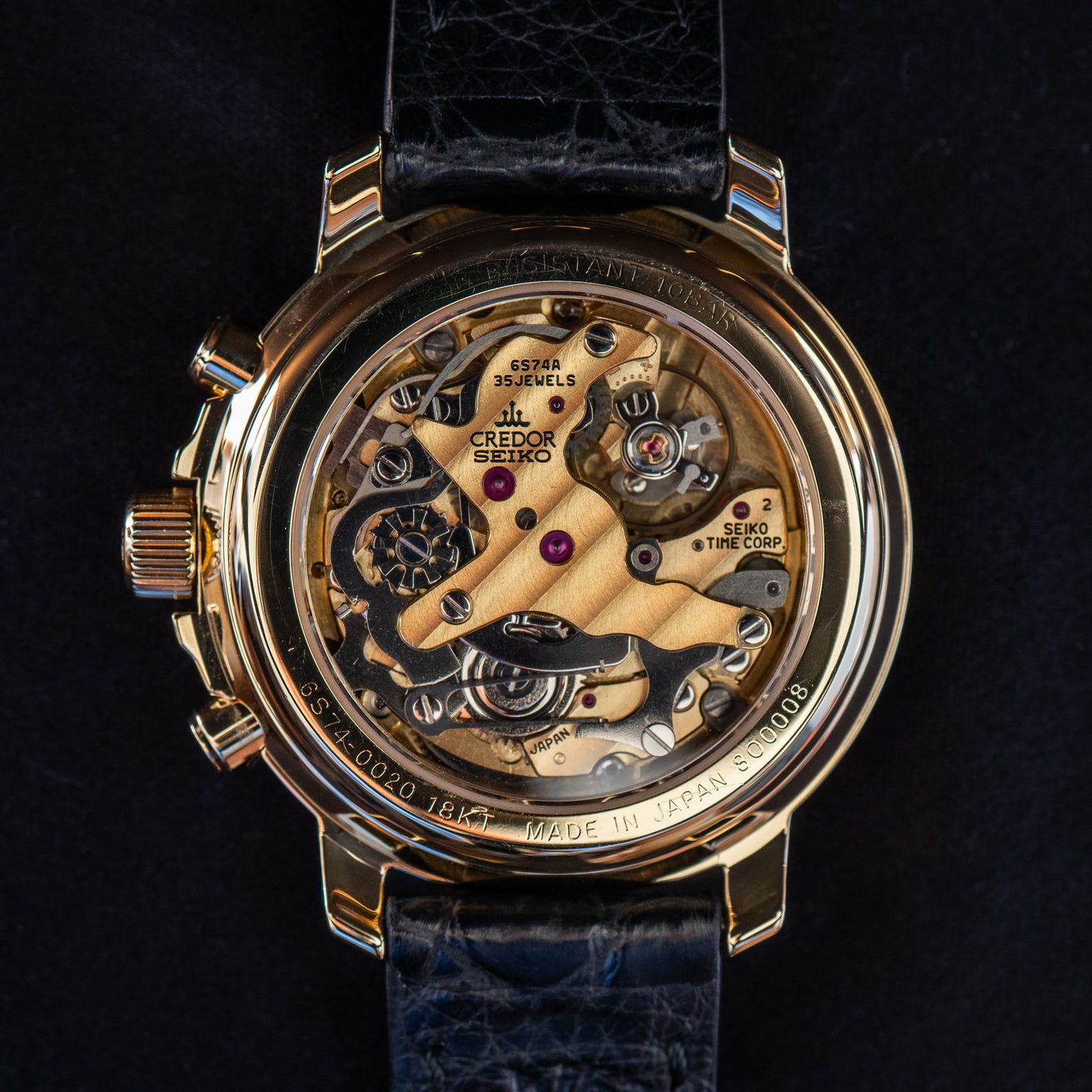 Credor “Phoenix” GBBH998 Gold Chronograph