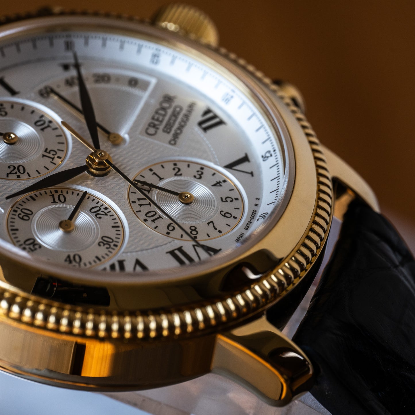 Credor “Phoenix” GBBH998 Gold Chronograph