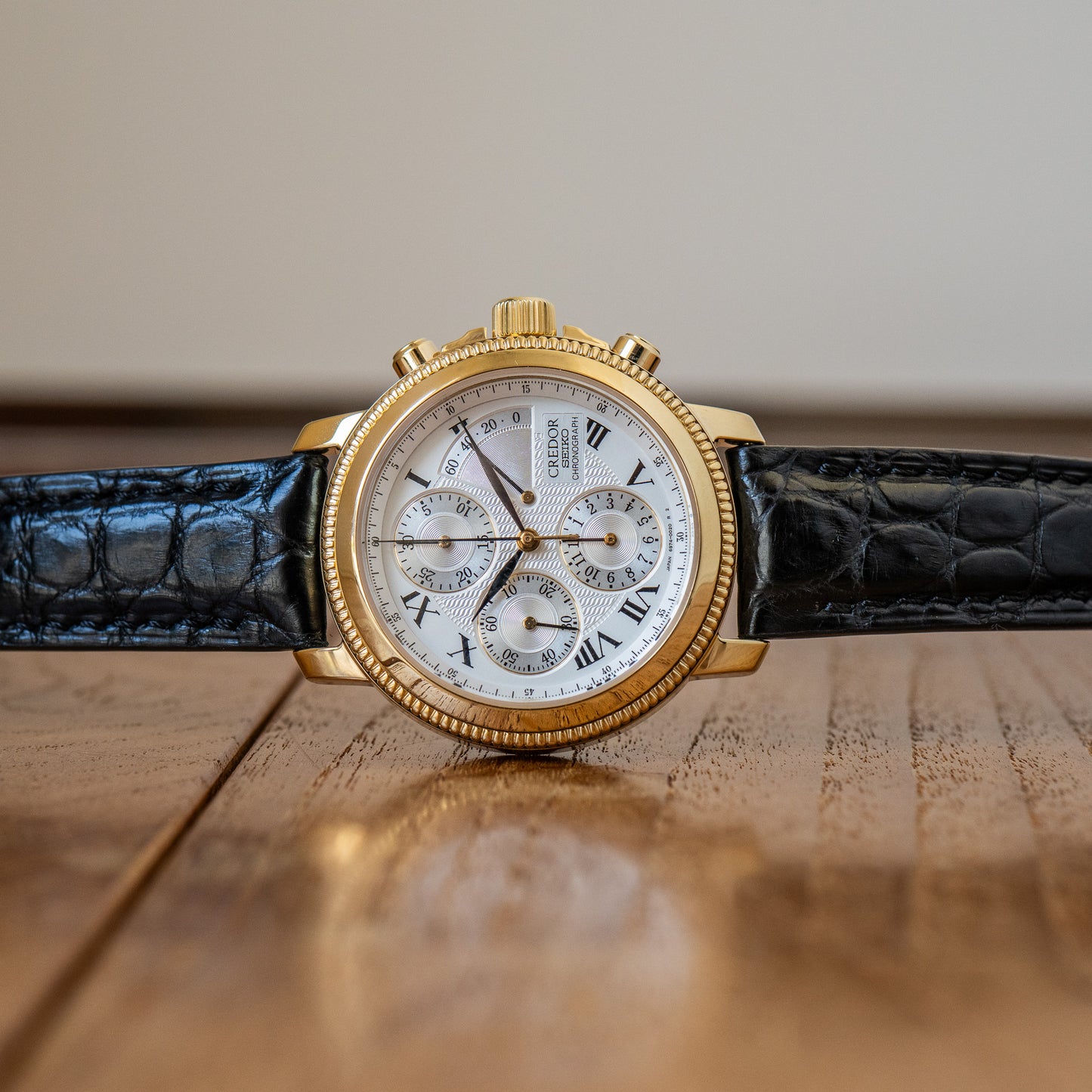 Credor “Phoenix” GBBH998 Gold Chronograph