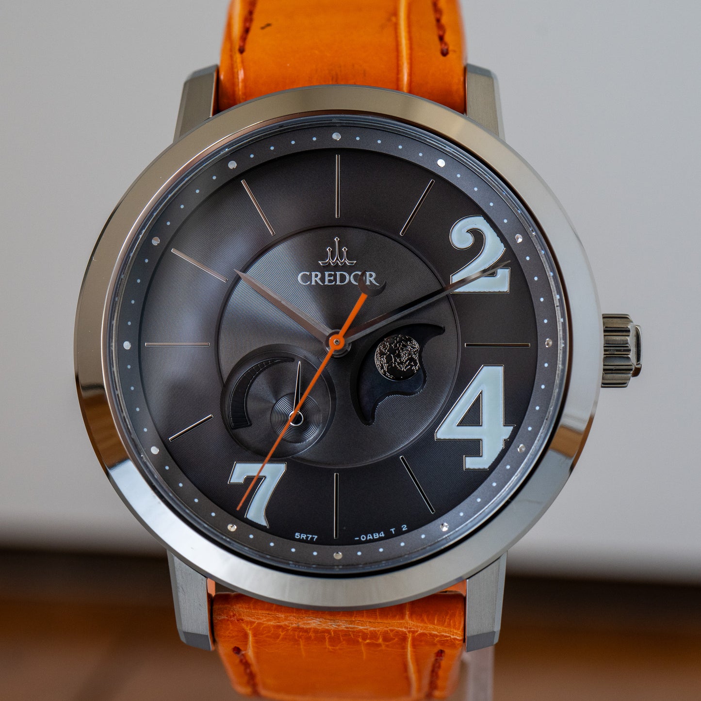 Credor “Daimaru” GCLL993 Titanium Moonphase