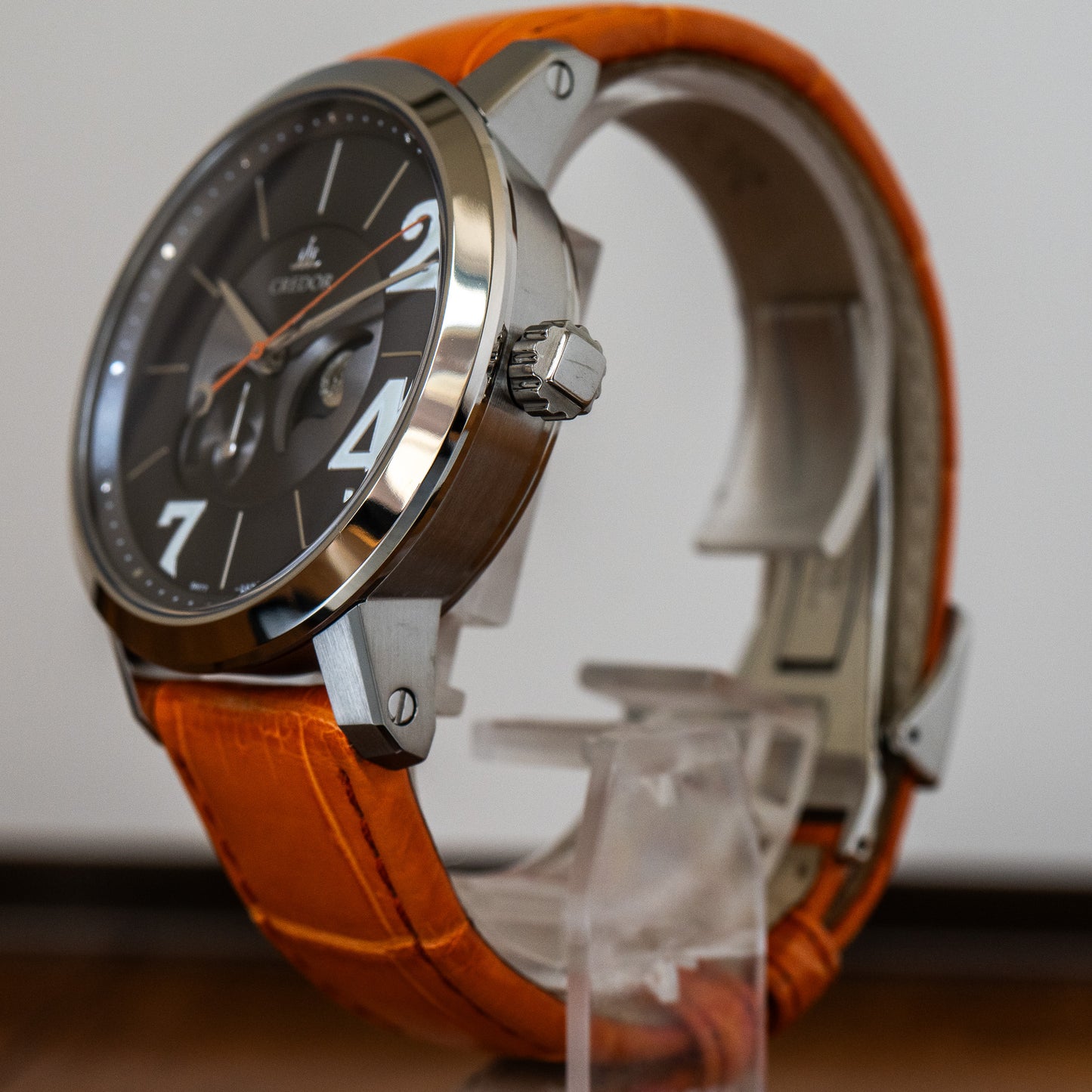 Credor “Daimaru” GCLL993 Titanium Moonphase