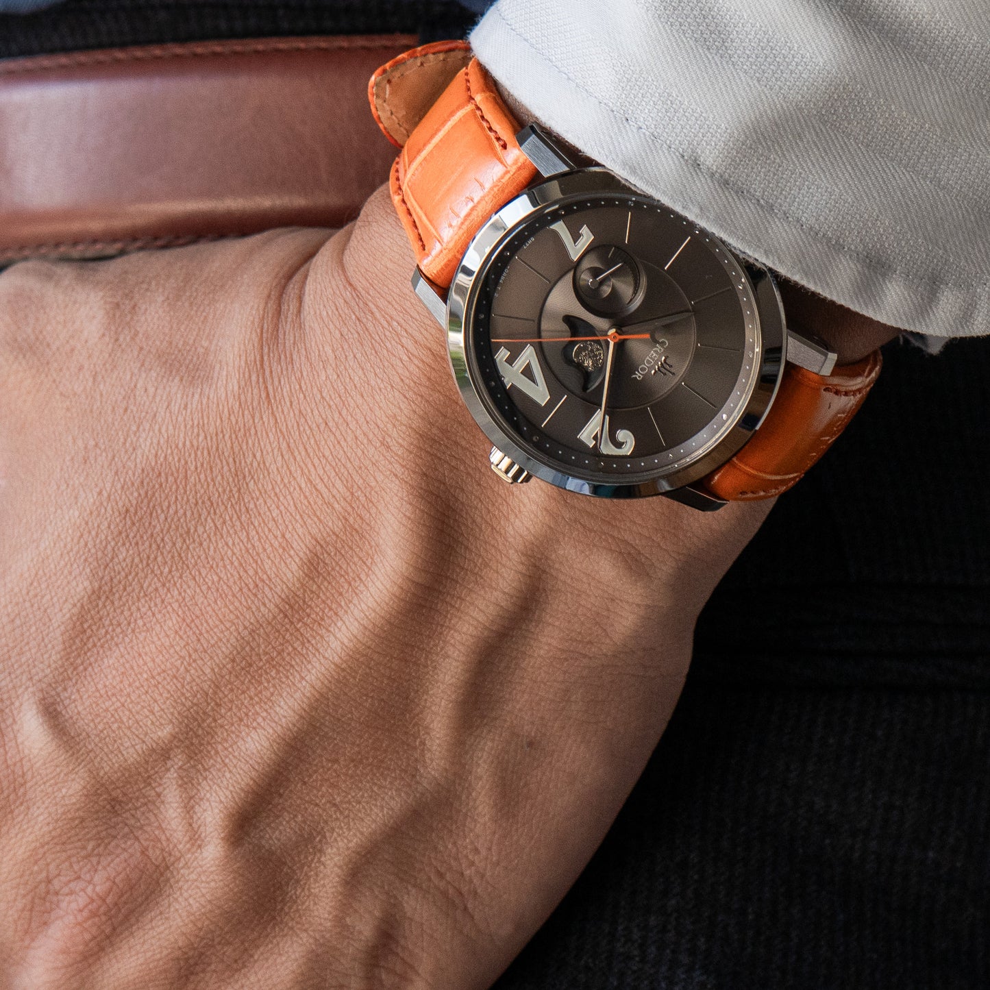 Credor “Daimaru” GCLL993 Titanium Moonphase