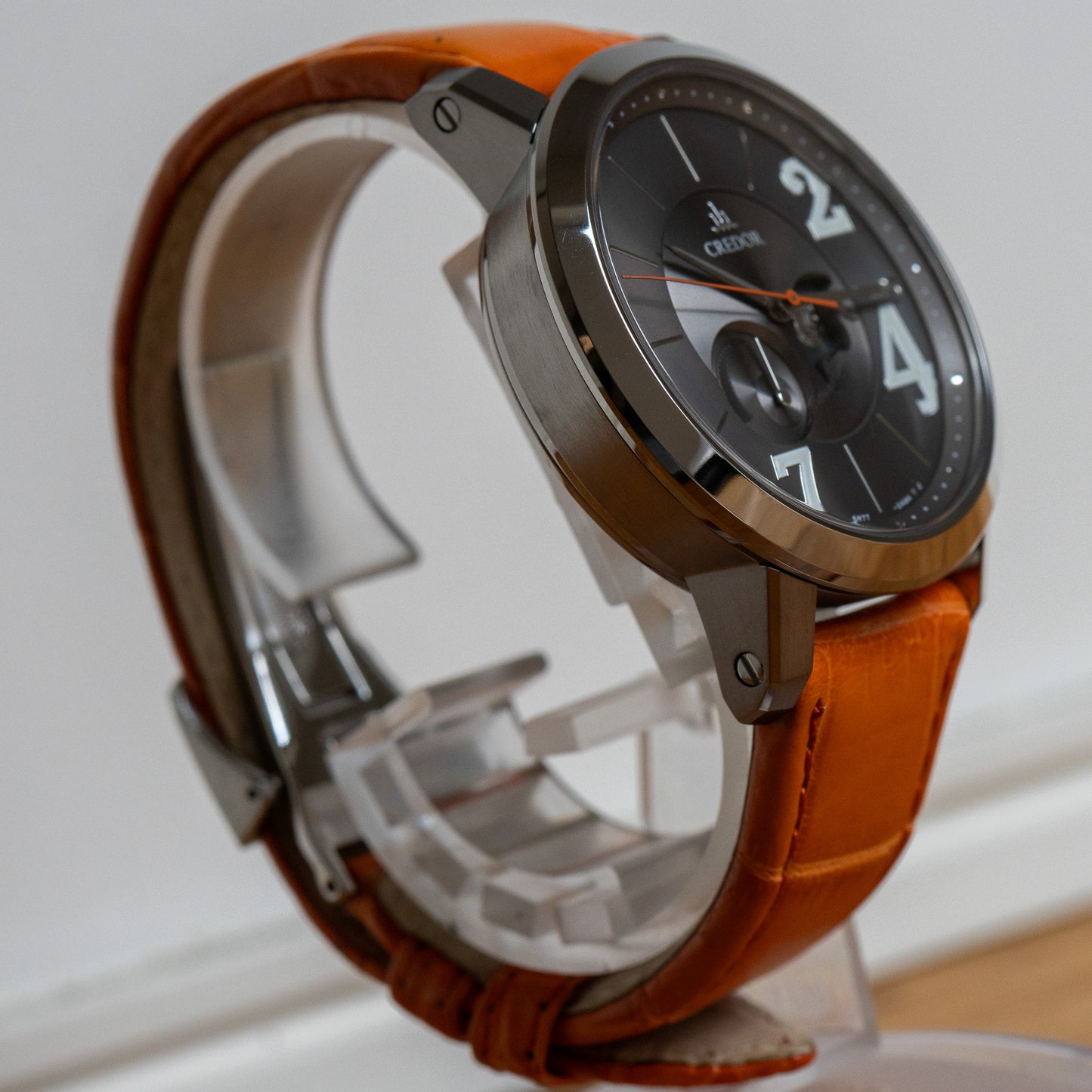 Credor “Daimaru” GCLL993 Titanium Moonphase