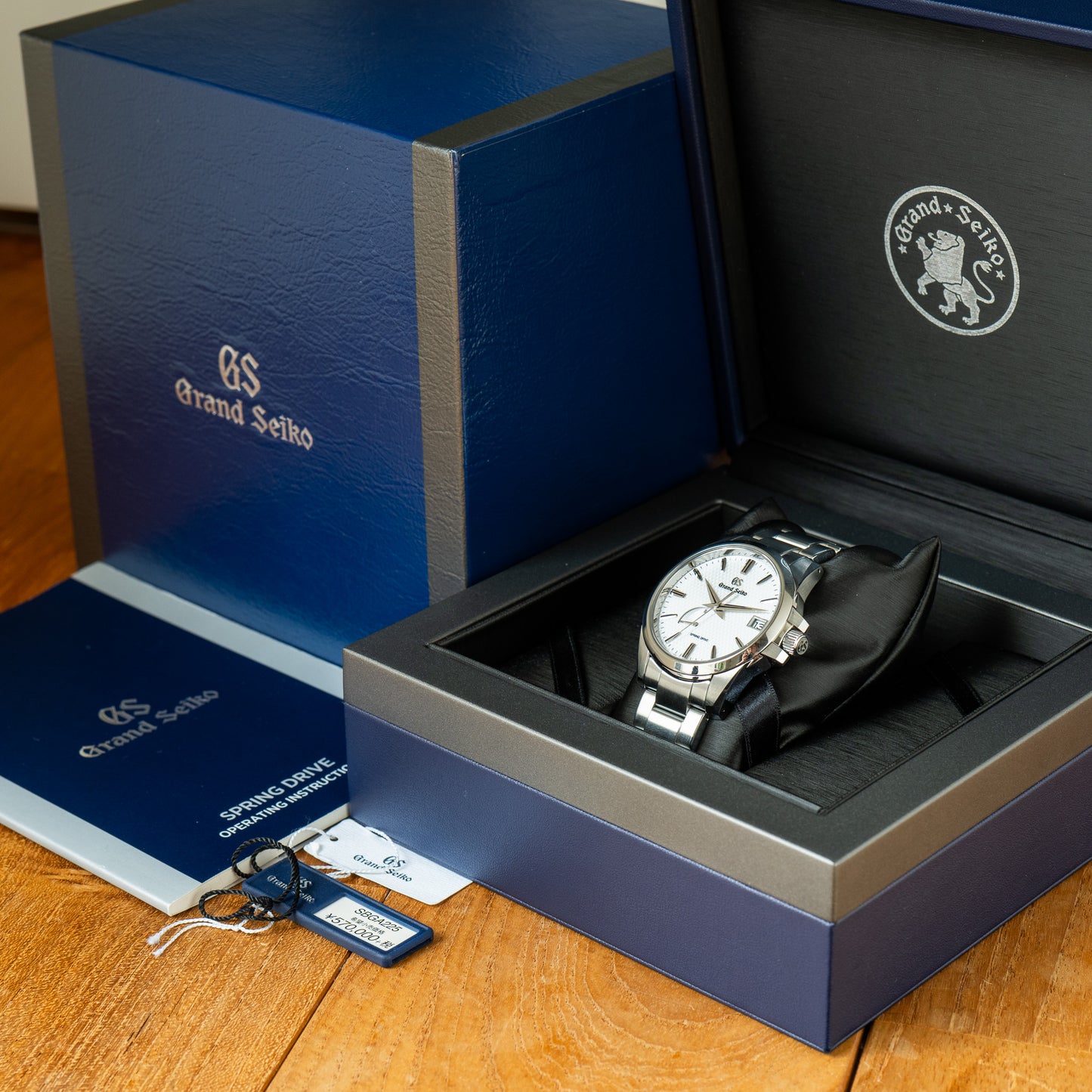 Grand Seiko “Crosshatched” SBGA225