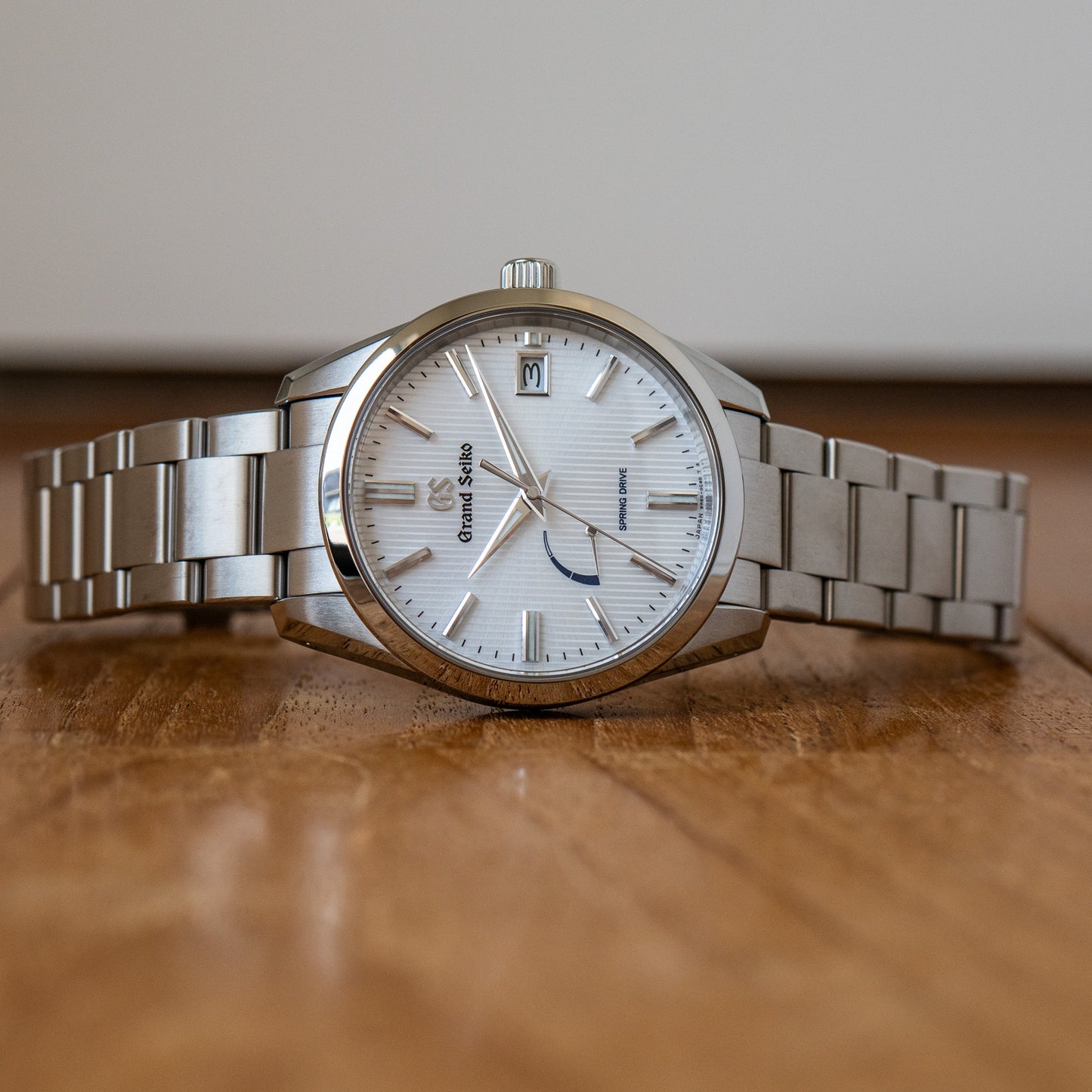 Grand Seiko Titanium “Striped” SBGA347