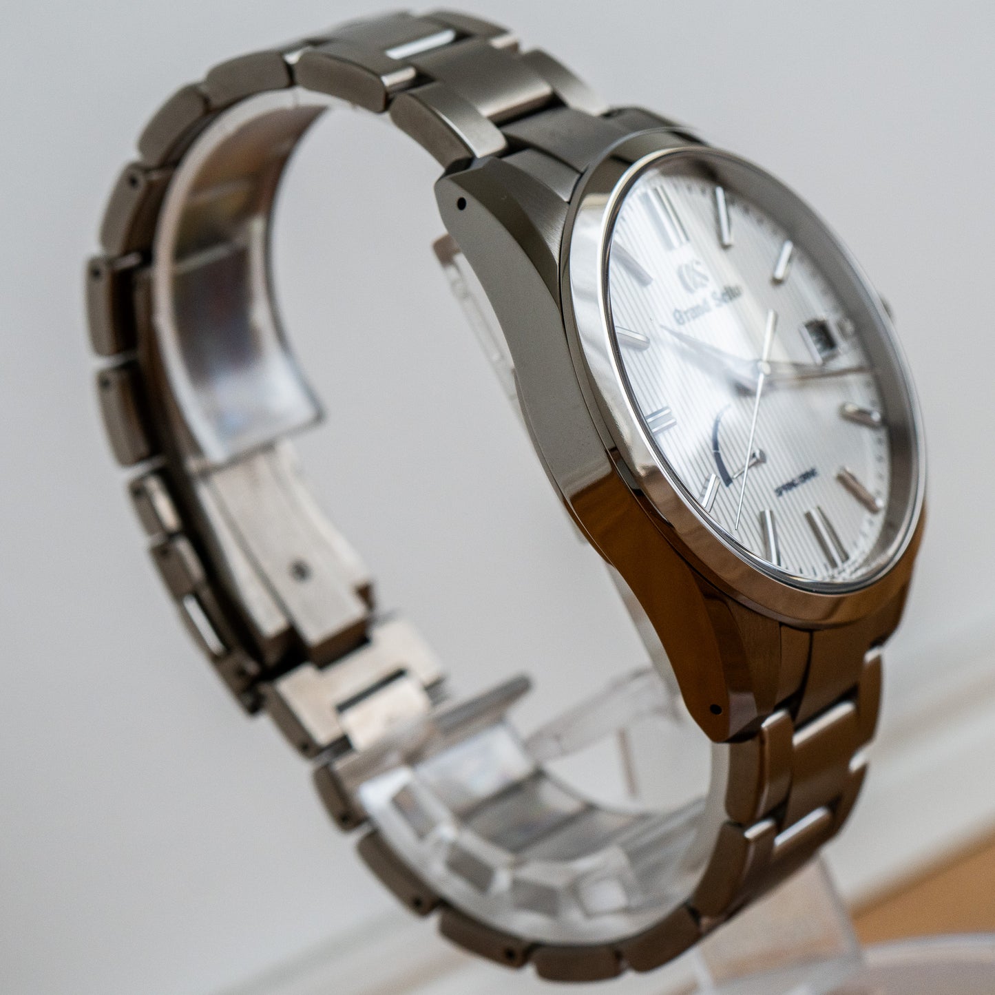 Grand Seiko Titanium “Striped” SBGA347