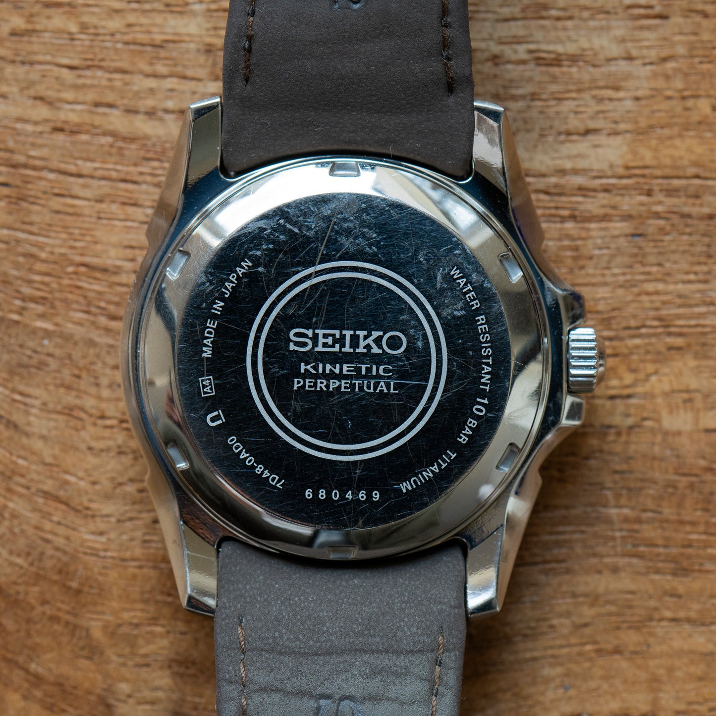 Seiko SAGV007 "Big Date" Titanium Perpetual Calendar