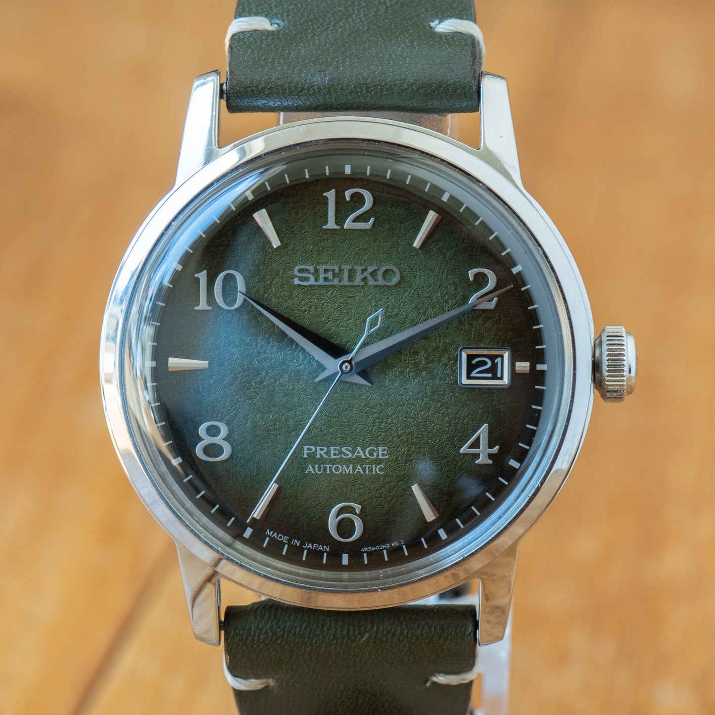 Seiko SARY181; Matcha Cocktail