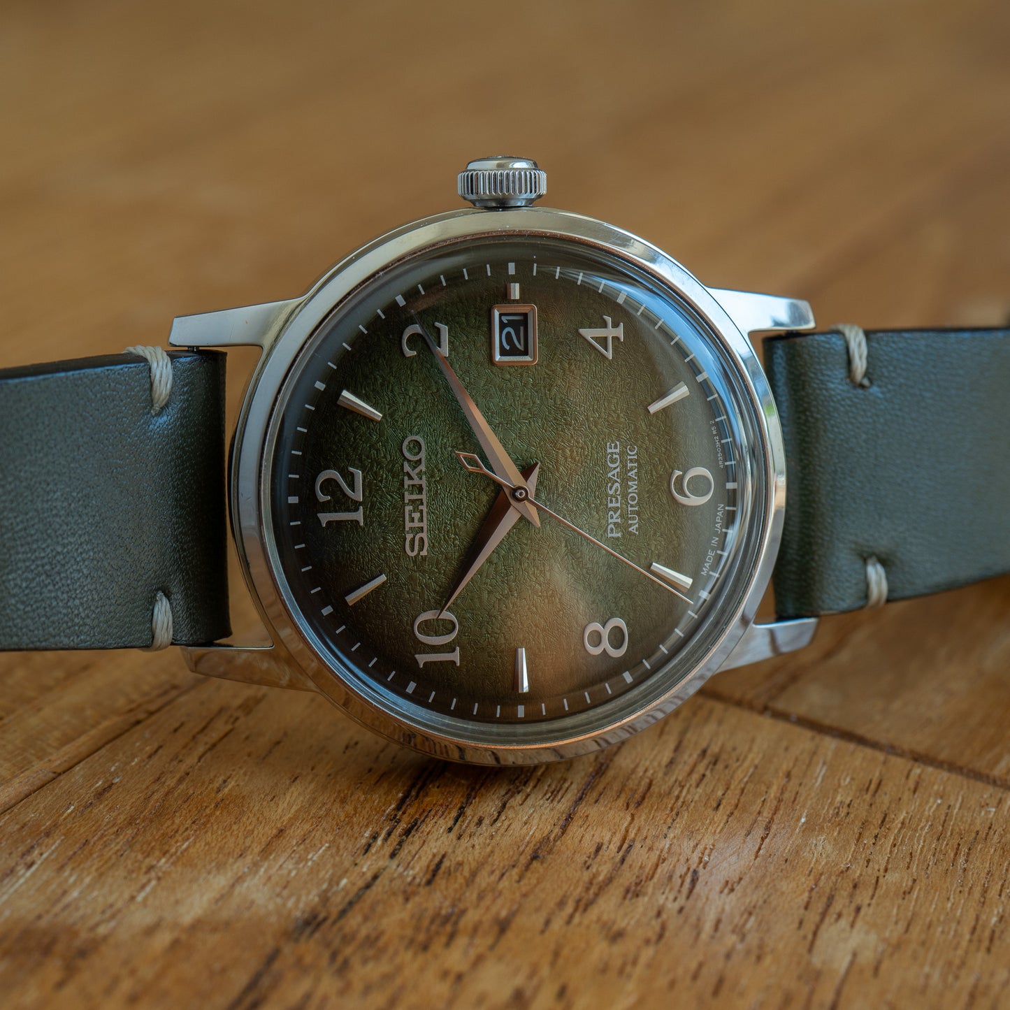 Seiko SARY181; Matcha Cocktail