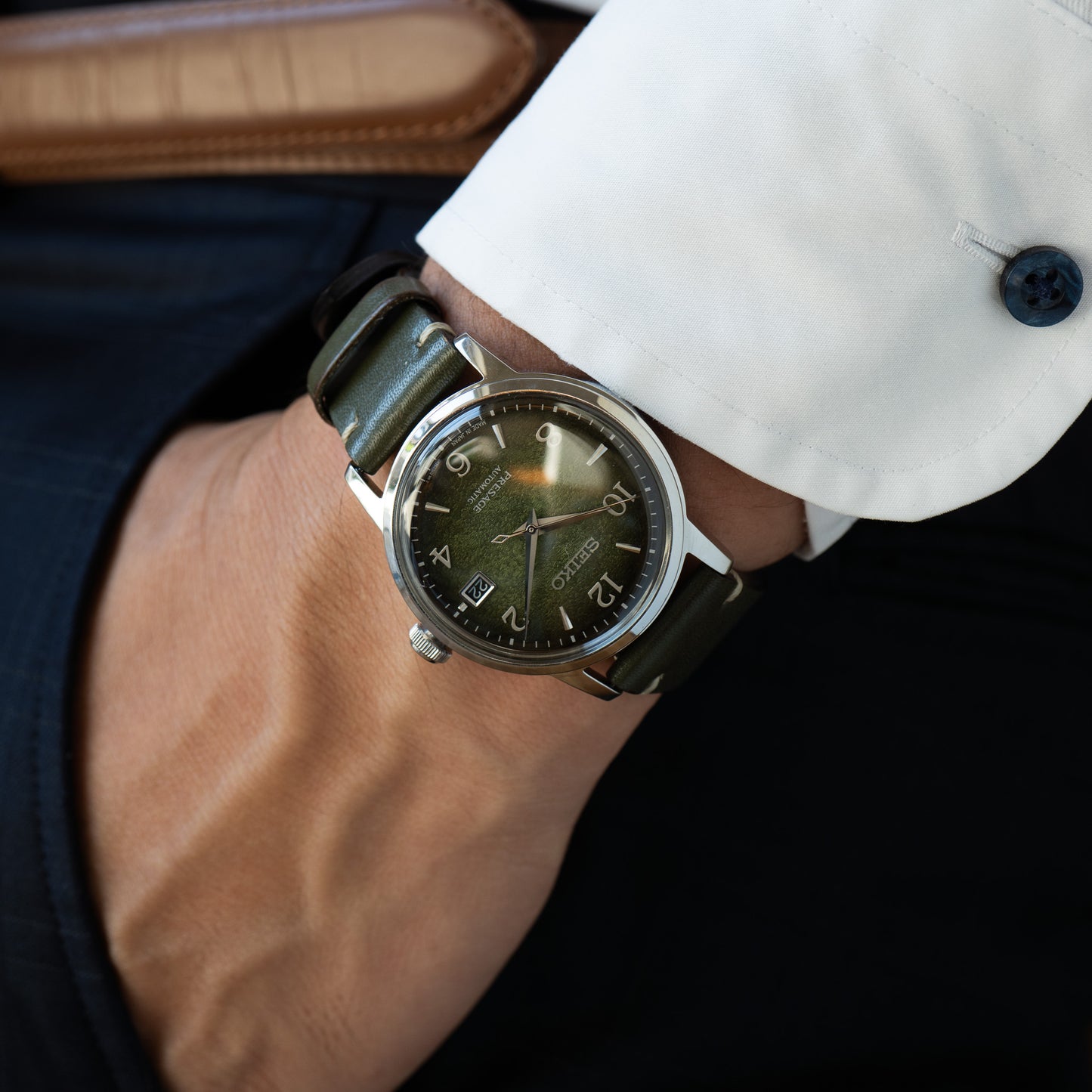 Seiko SARY181; Matcha Cocktail