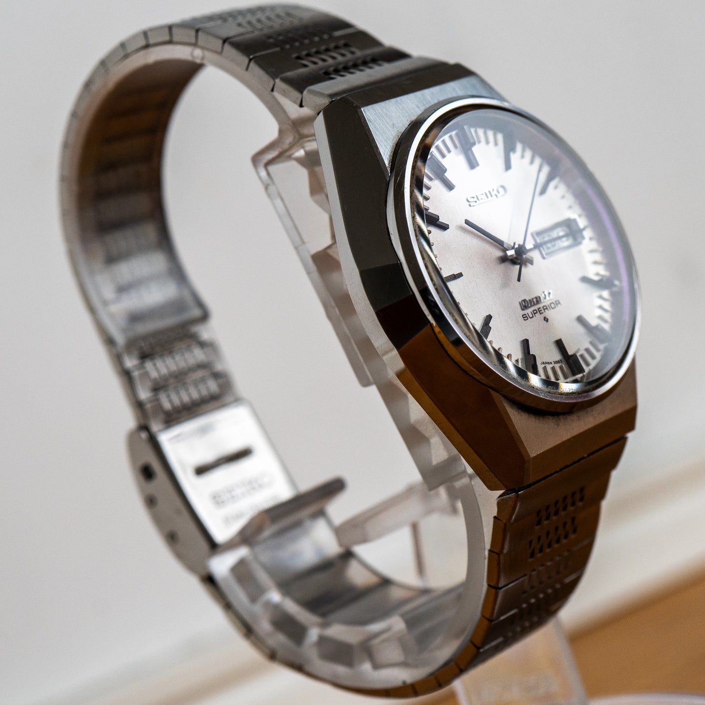 Seiko 3883-7000 "Brushed Steel"