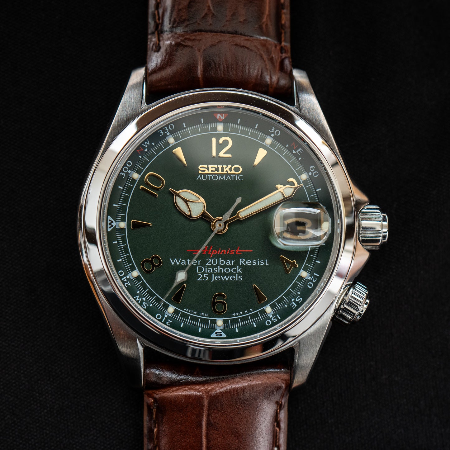 Seiko SCVF009 Green "Red" Alpinist