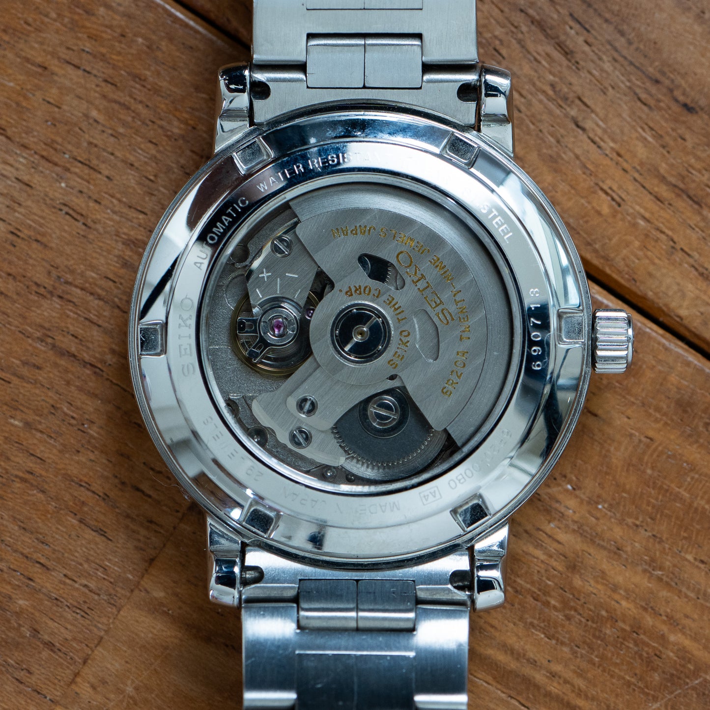 Seiko SARC001 Presage Exhibition Caseback