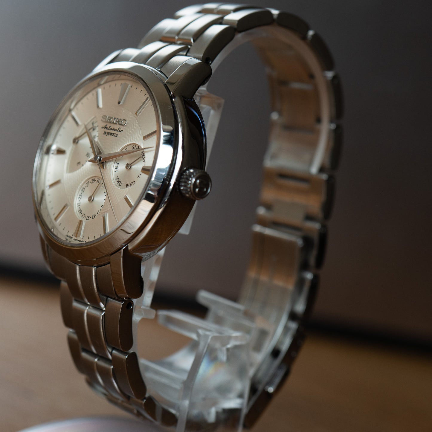 Seiko SARC001 Presage Left Side