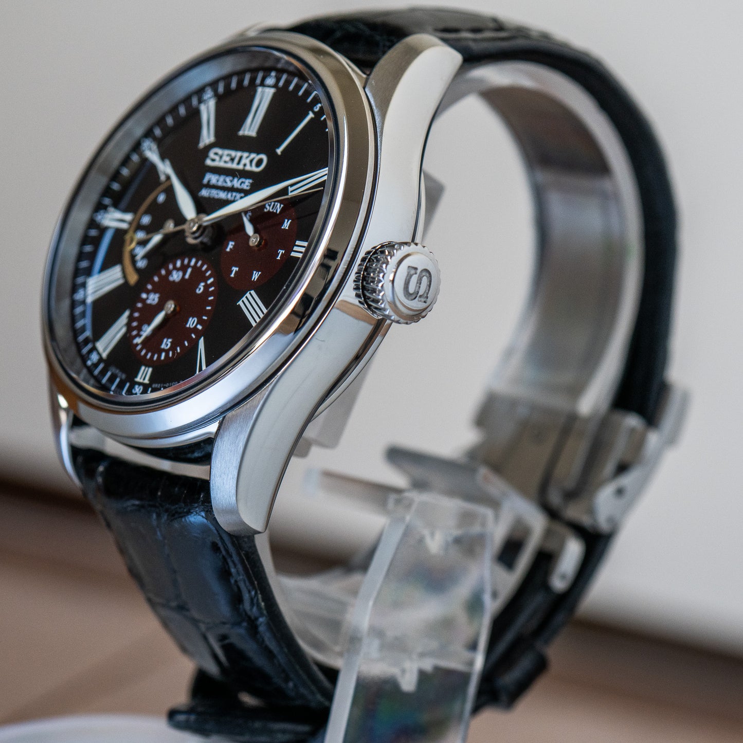 Seiko SPB085 Hand-Lacquered "Moon at Dawn"