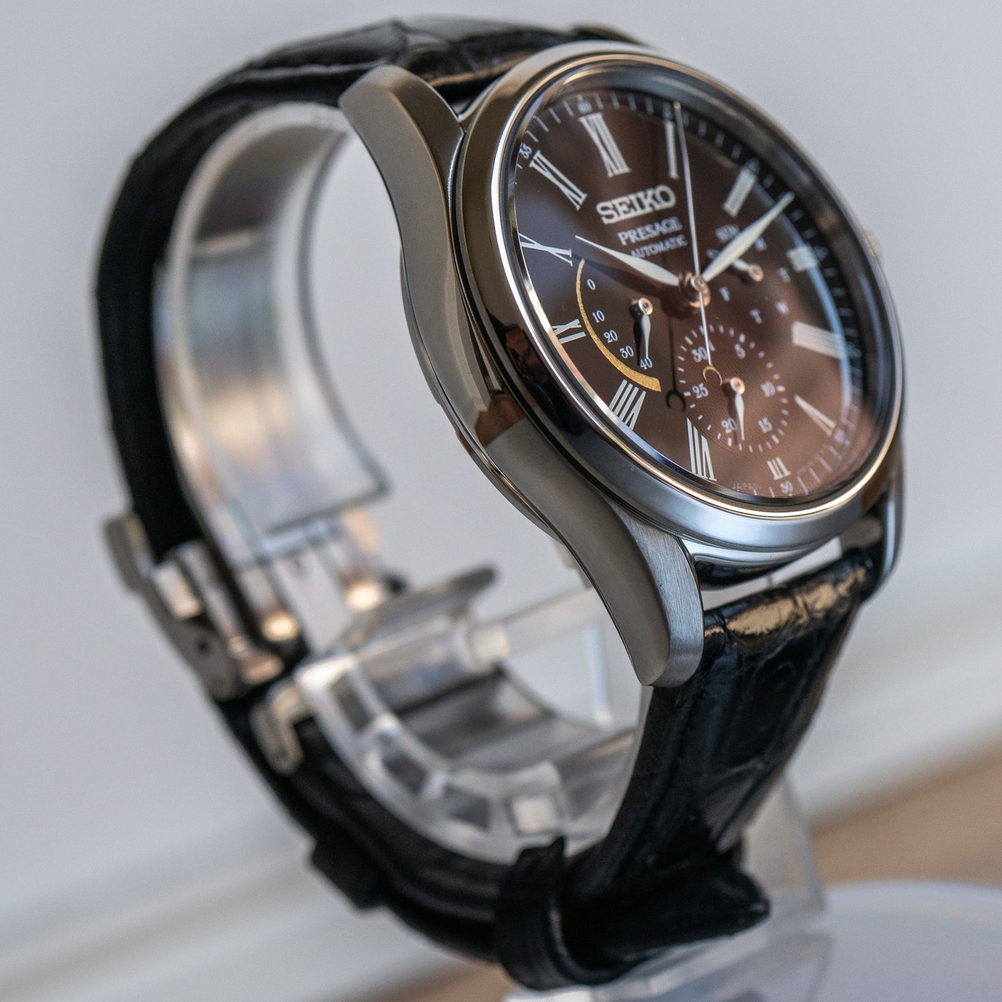 Seiko SPB085 Hand-Lacquered "Moon at Dawn"