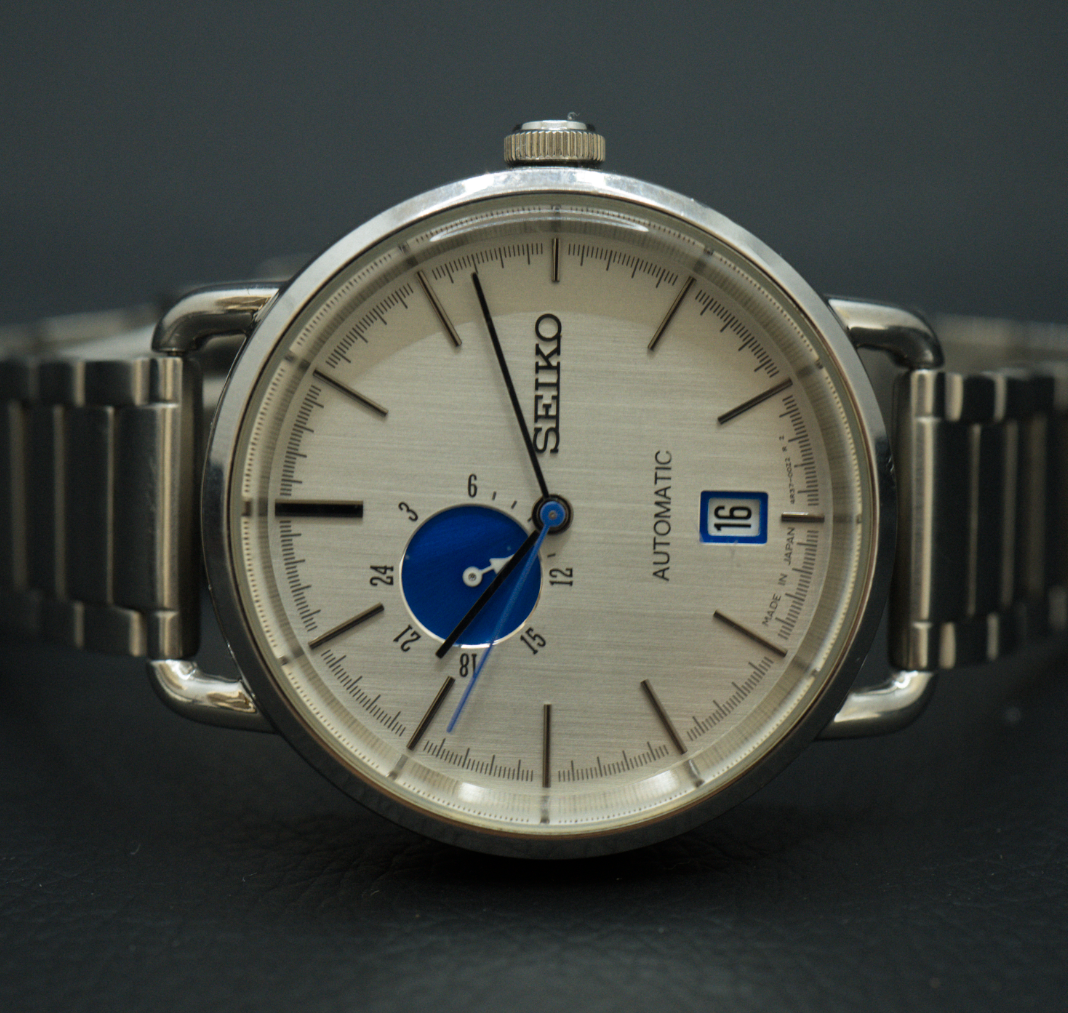 Seiko SCVE005; Blue Dot / Blue Moon