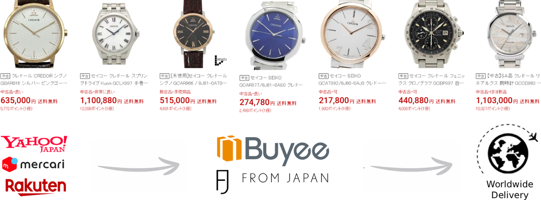 How to Buy Watches From Japan: The Ultimate Guide to Buying Watches From Japan (Yahoo Auctions, Mercari, Buyee & FromJapan)