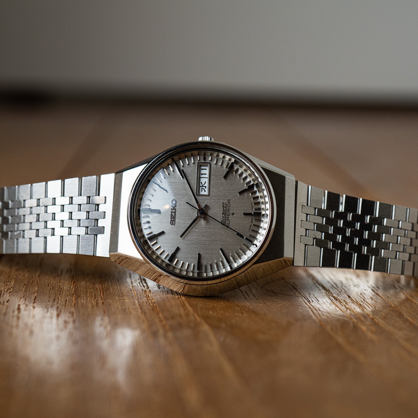 Seiko 3883-7000 "Brushed Steel"