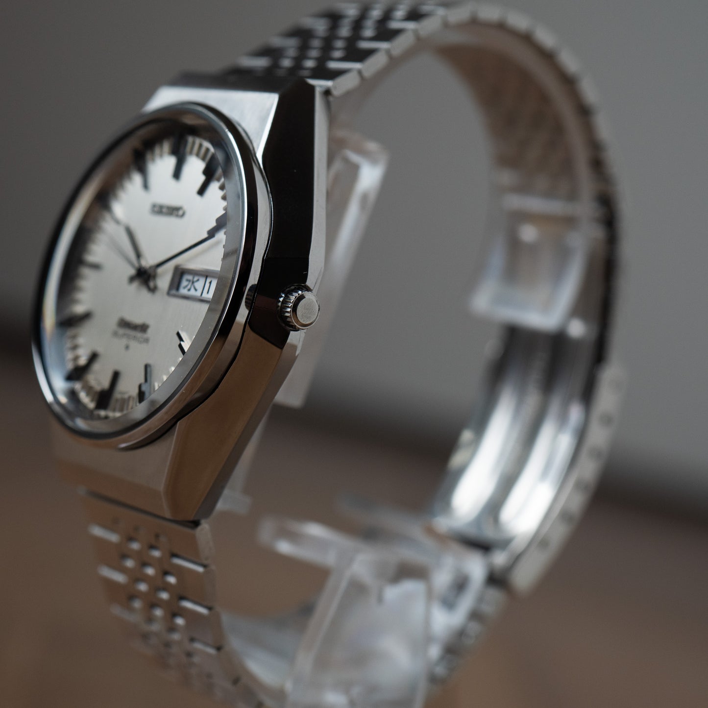 Seiko 3883-7000 "Brushed Steel"