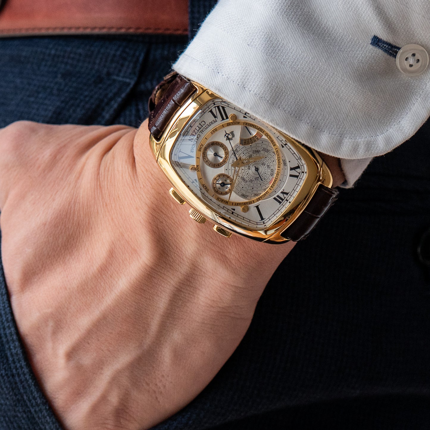 Campanola Golden CTU57-0683 Perpetual Calendar