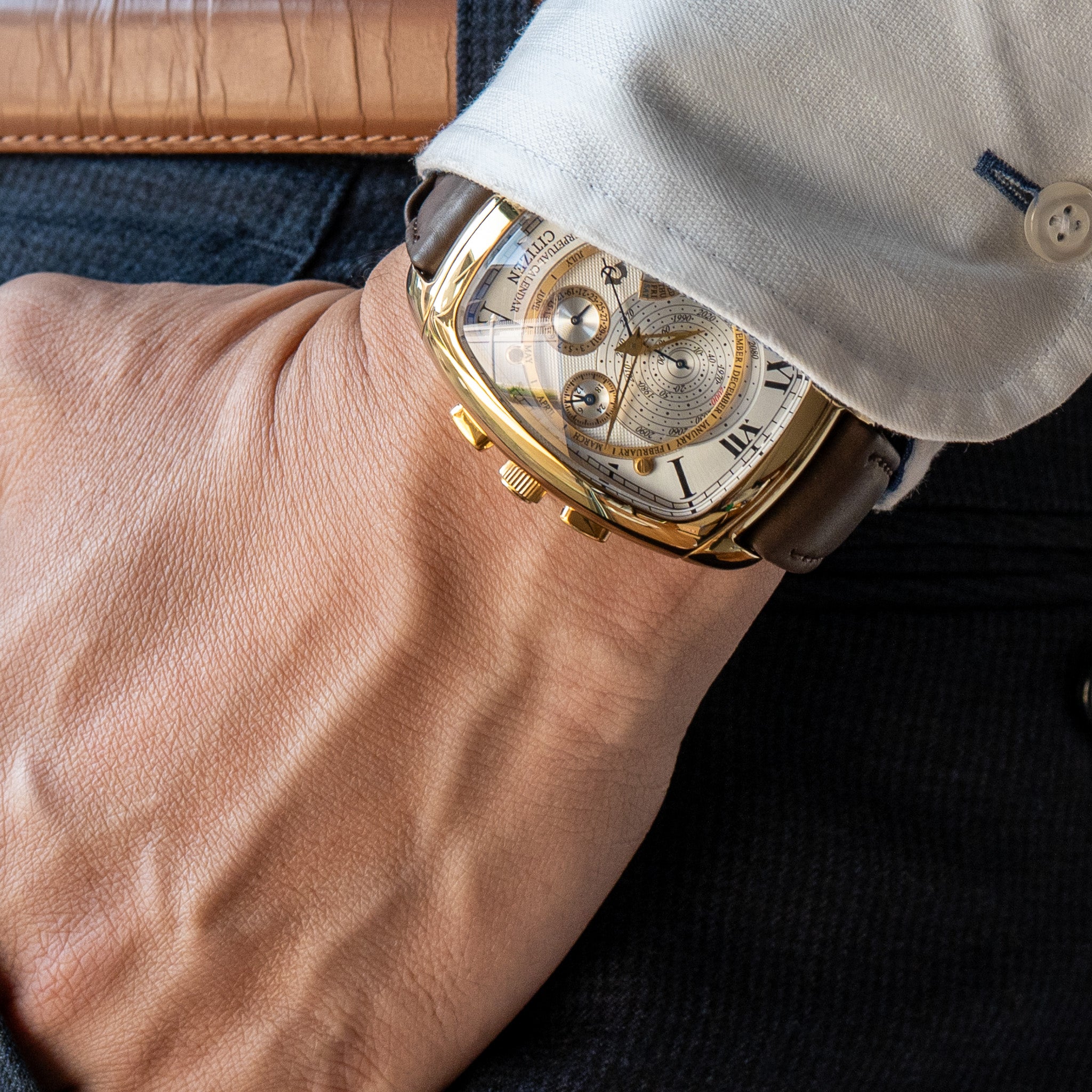 Campanola Golden CTU57-0683 Perpetual Calendar – Provenance Watches
