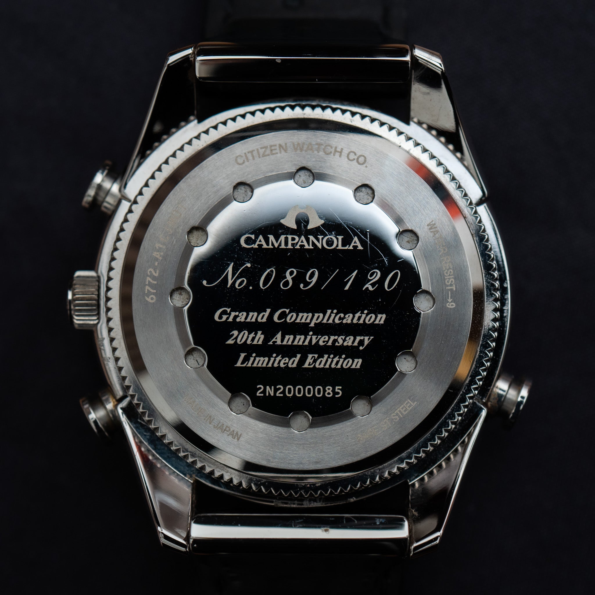 Campanola “Anniversary Grand Complication” AH4086-05E – Provenance