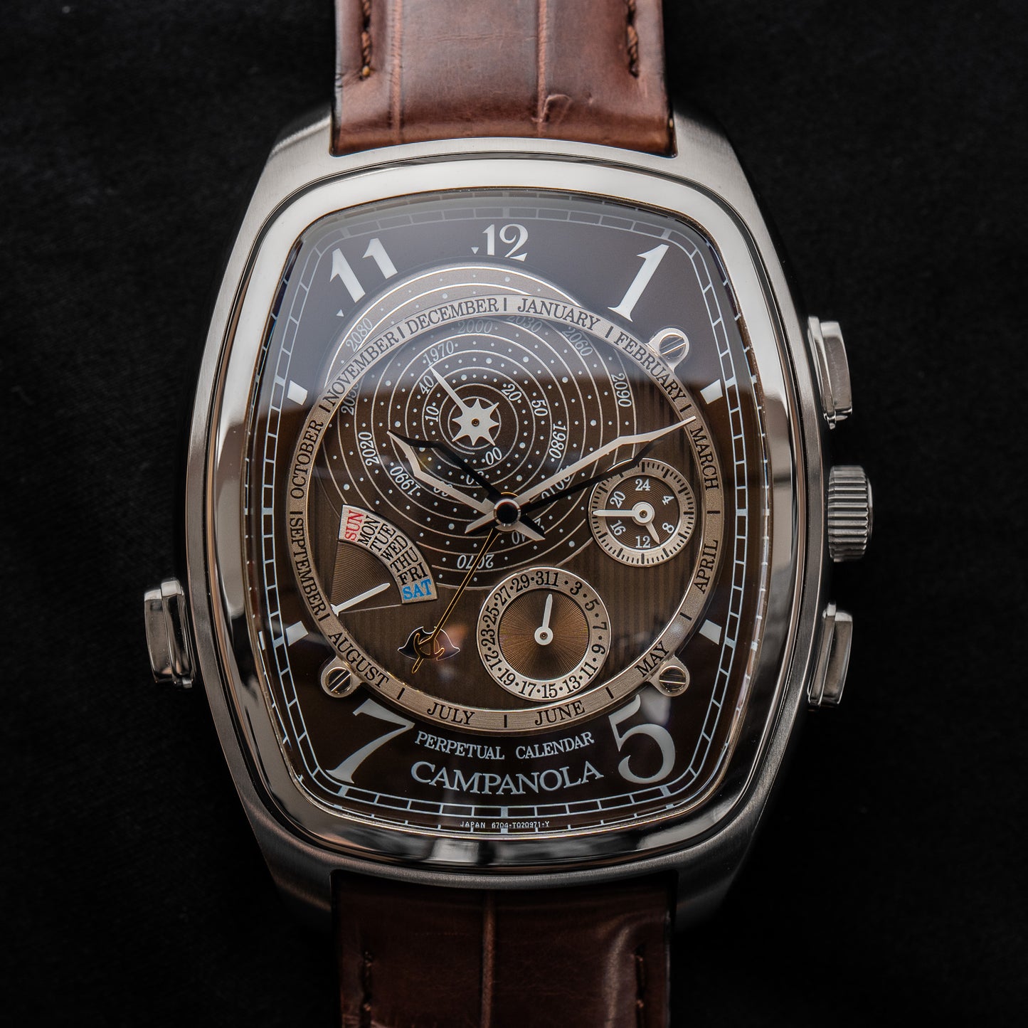 Citizen "Chocolate" Triple Perpetual Calendar 6407-T013244