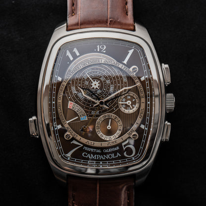 Citizen "Chocolate" Triple Perpetual Calendar 6407-T013244