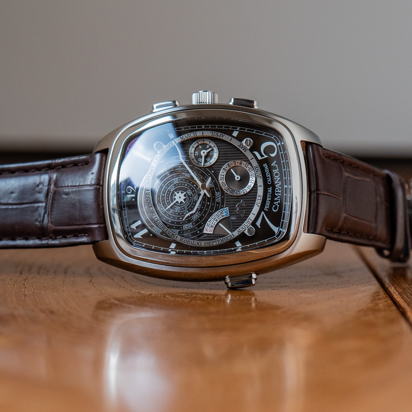 Citizen "Chocolate" Triple Perpetual Calendar 6407-T013244