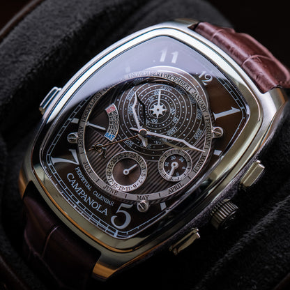 Citizen "Chocolate" Triple Perpetual Calendar 6407-T013244