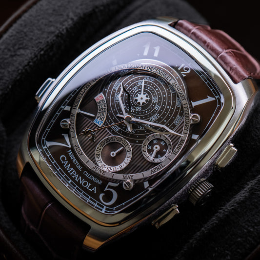 Citizen "Chocolate" Triple Perpetual Calendar 6407-T013244