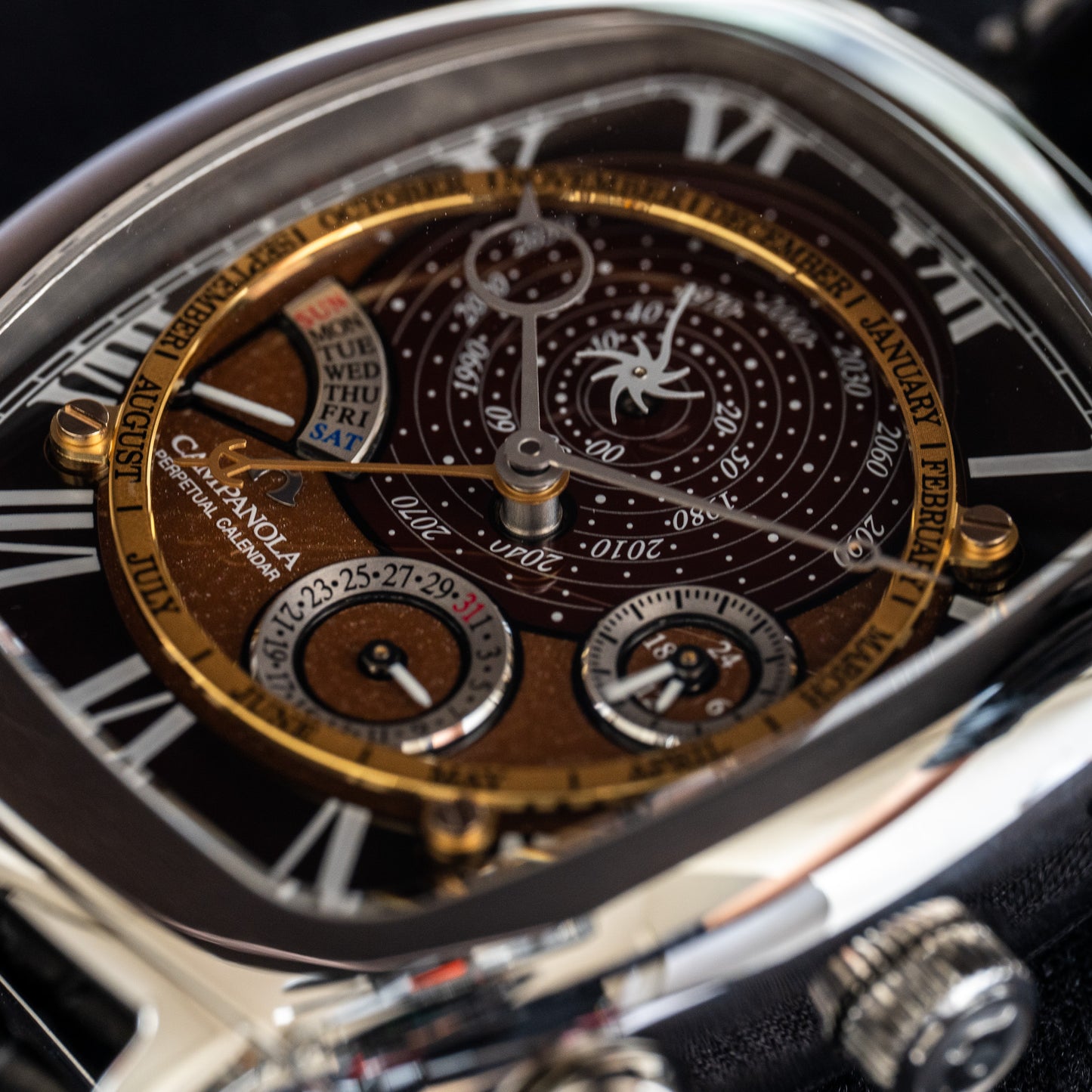 Campanola “Burning Incense” AG6251-06W Perpetual Calendar