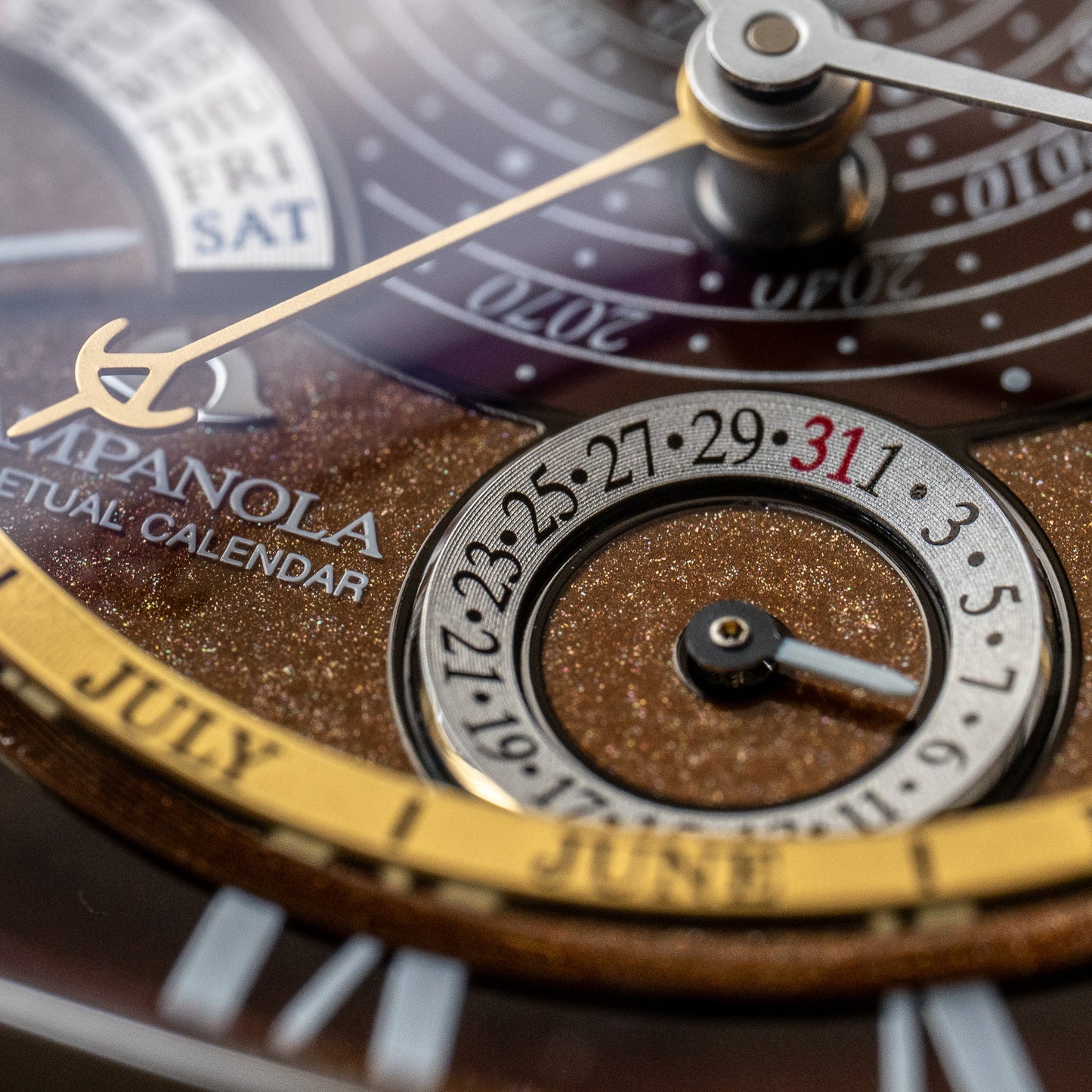 Campanola “Burning Incense” AG6251-06W Perpetual Calendar