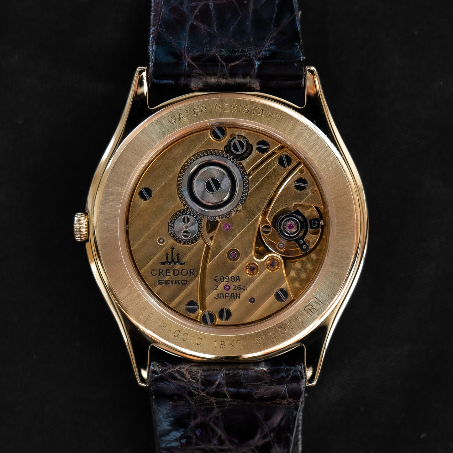 Credor “Brushed Gold” GBBE998 / 6898-0010