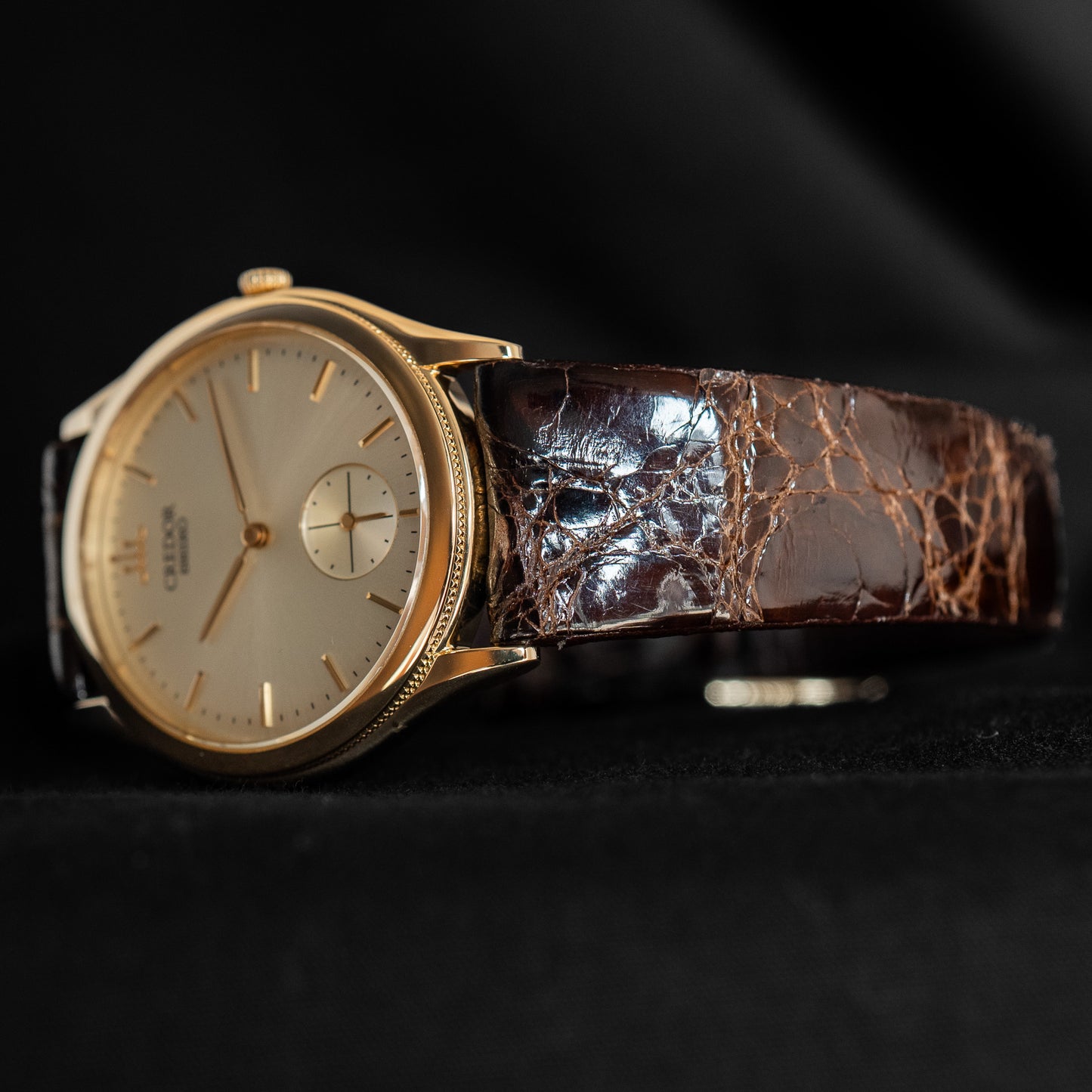 Credor “Brushed Gold” GBBE998 / 6898-0010