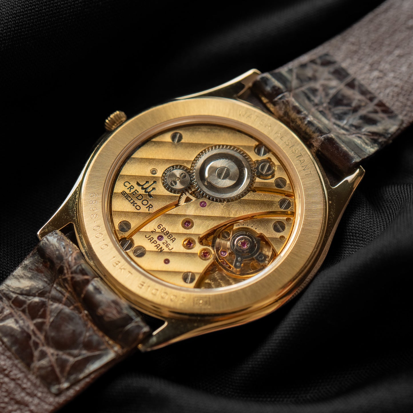 Credor “Brushed Gold” GBBE998 / 6898-0010