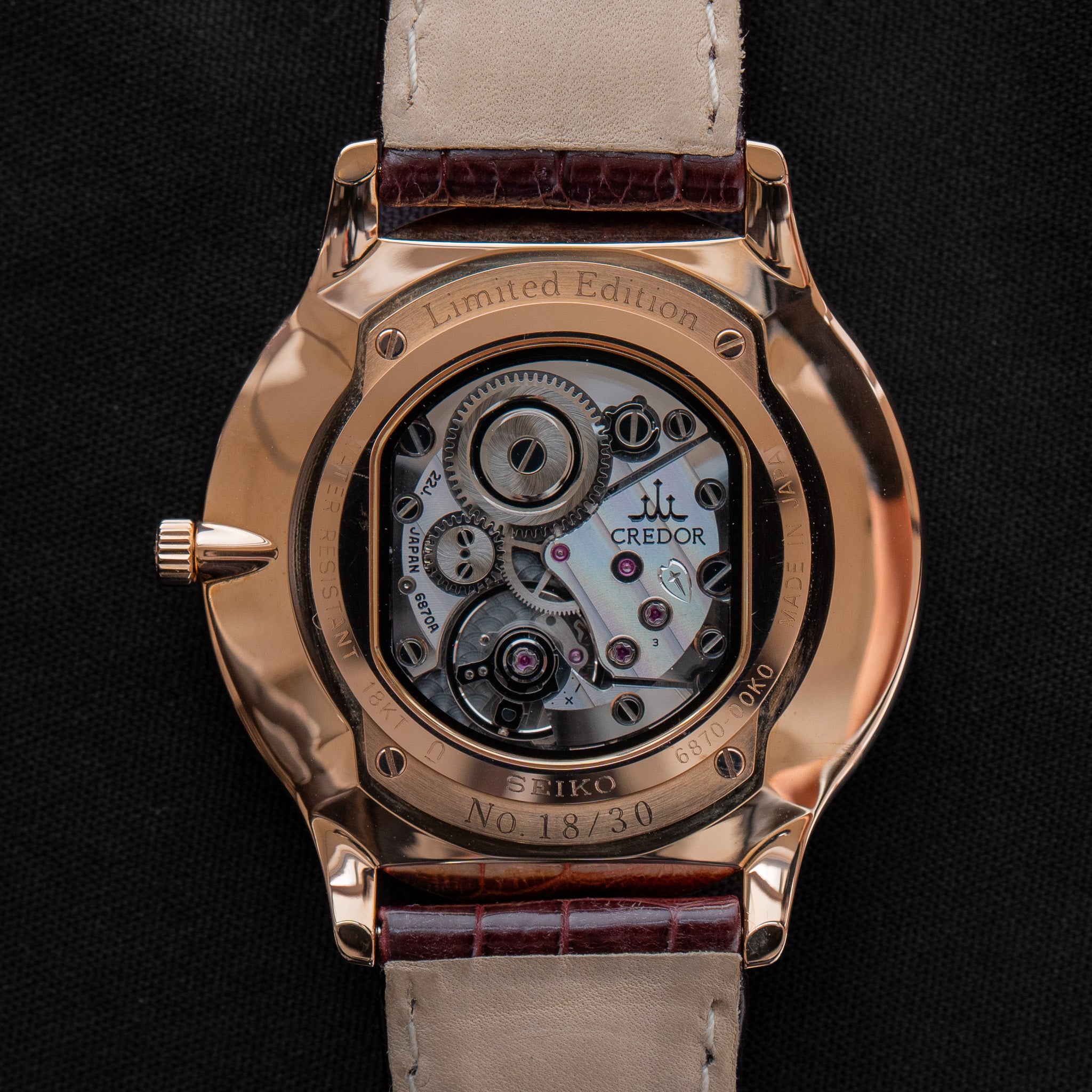 Credor “Engraved MOP” GBAQ968 – Provenance Watches