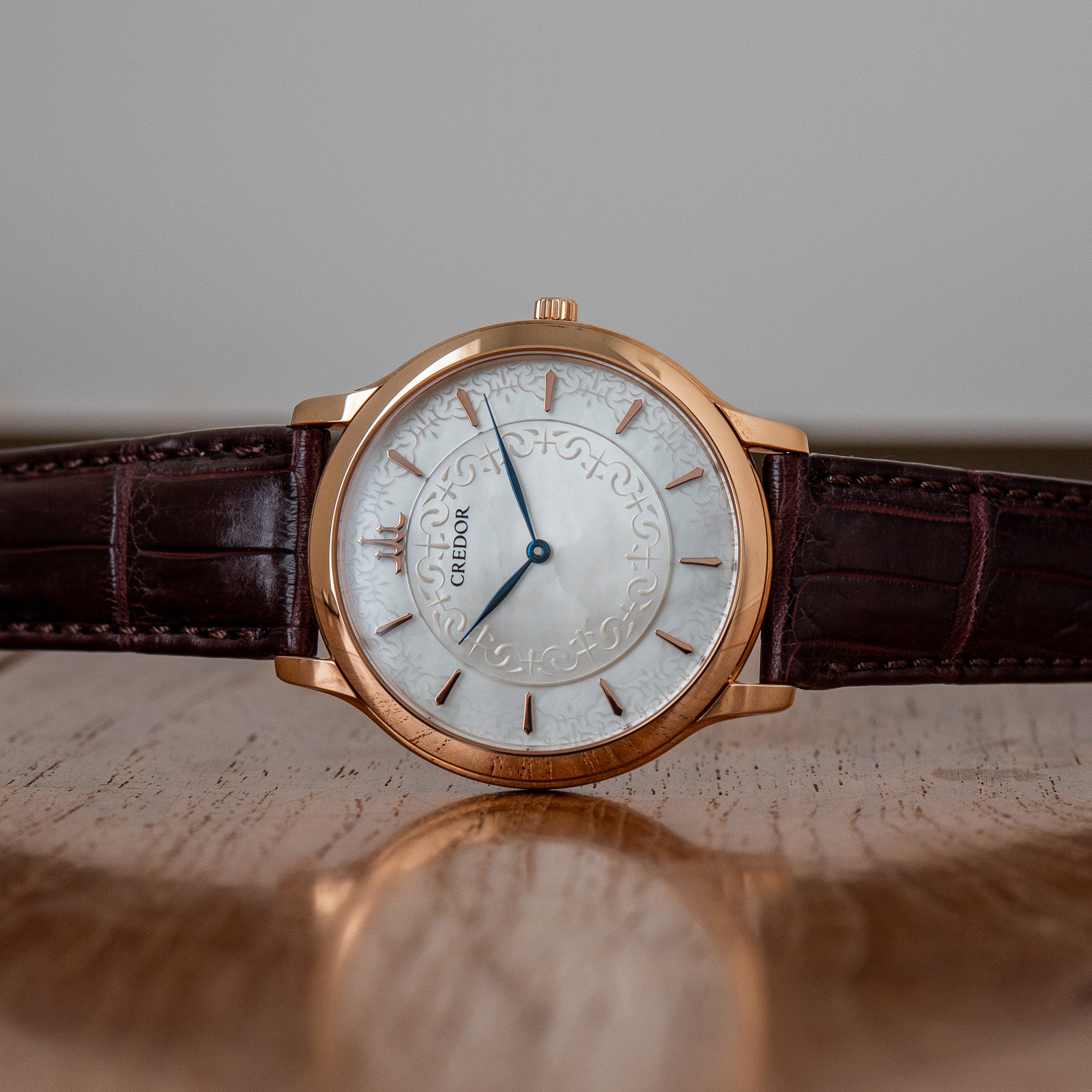 Credor “Engraved MOP” GBAQ968 – Provenance Watches