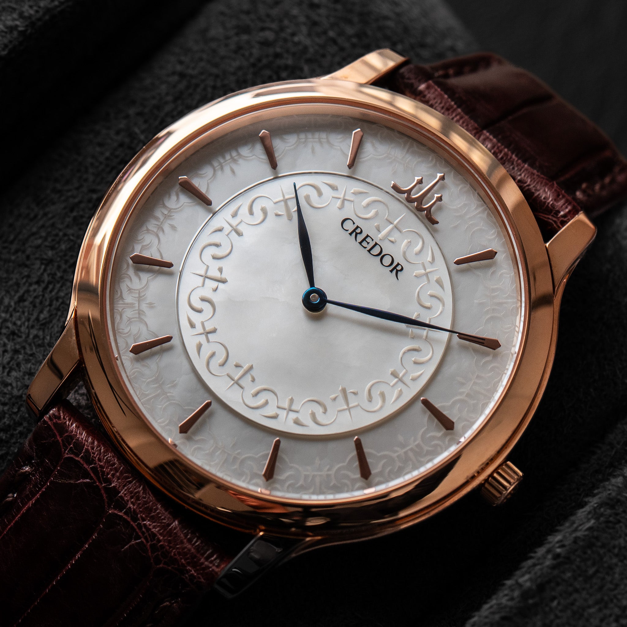 Credor “Engraved MOP” GBAQ968 – Provenance Watches