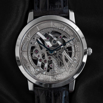 Credor “24/7 Skeleton” GBBD969 / 6899 18K Gold