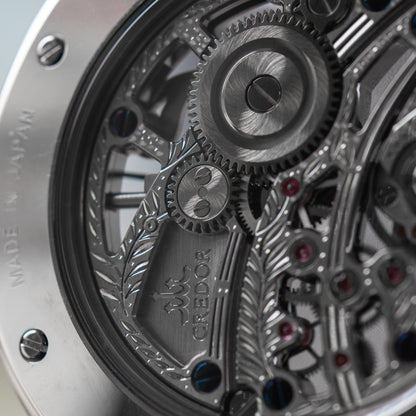 Credor “24/7 Skeleton” GBBD969 / 6899 18K Gold
