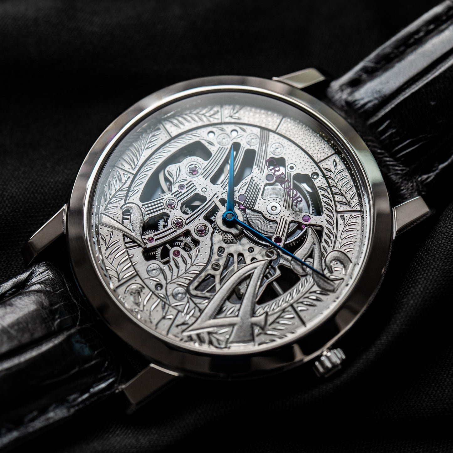 Credor “24/7 Skeleton” GBBD969 / 6899 18K Gold