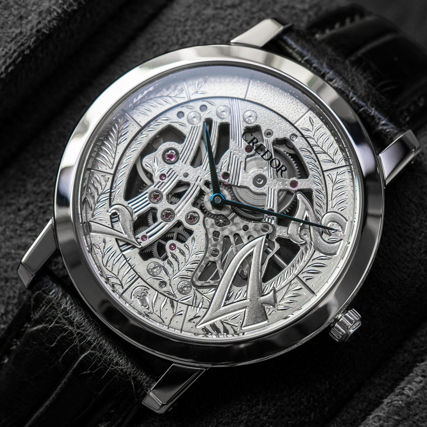 Credor “24/7 Skeleton” GBBD969 / 6899 18K Gold