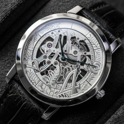 Credor “24/7 Skeleton” GBBD969 / 6899 18K Gold