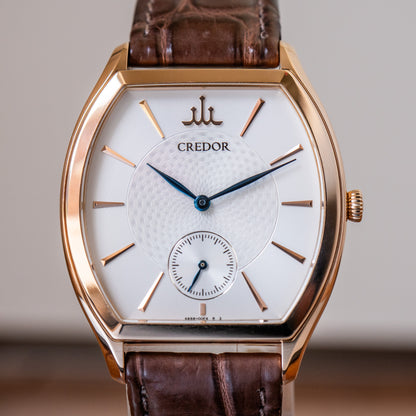 Credor Rose Gold Tonneau 6898-00C0